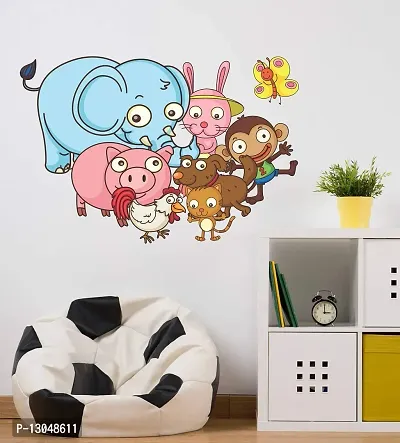 Tuffuk Family Farm Animals Large Vinyl Wallstickers for Home Decorations (70 cm x 50 cm)5TZ081-thumb3