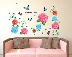 Tuffuk Forever Love Multi Large |Self Adhesive | Wall Stickers | PVC Vinyl | Non-Reusable | Pack of 1 |(110 cm x 70 cm)FI3113-thumb1