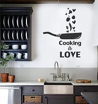 Tuffuk Cooking is Love Large Vinyl Wallstickers for Home Decorations(70 cm x 90 cm)4TZ136-thumb3