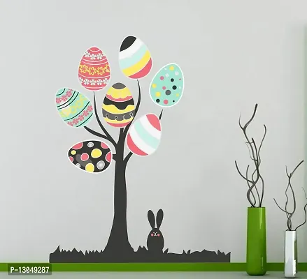 Tuffuk Tree Multi Extra Large PVC Vinyl Wallsticker for Home Decorationss(70 cm x 90 cm)6TZ010-thumb5