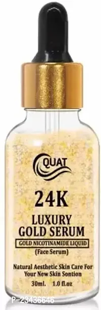 Quat 24K Luxury Gold Nicotinamide Liquid Face Serum 30Mlnbsp;nbsp;30 Ml-thumb0