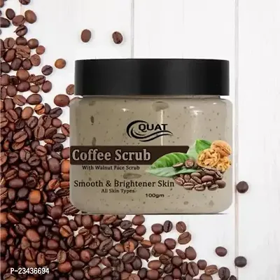 Quat Coffee Body Scrub For Tan Removal, Exfoliation And Soft-Smooth Skin - Scrubnbsp;nbsp;100 G-thumb0