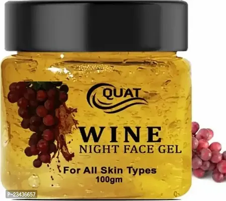 Quat Wine Night Face Gel For Glowing Skin,Pimples Free Skin,Oily Skin,Pigmentation For Women And Men..nbsp;nbsp;100 G-thumb0