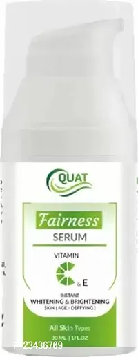 Quat Vitamin C Serum For Skin Whitening - Natural And Organic Anti Wrinkle Reducer Formula For Face - Dark Circle, Fine Line And Sun Damage Correctornbsp;nbsp;30 Ml