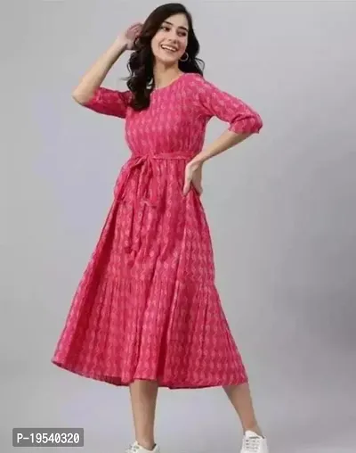 Stylish Anarkali Rayon Kurta-thumb0