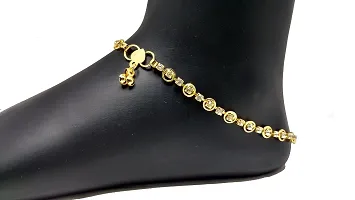 Charms Diva Precious Diamond Studded Anklet-thumb4