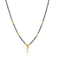 Charms Combo Collection of Dazzling Gold Plated Mangalsutra for Women-thumb1