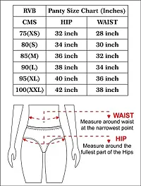 RVB Fashions Women Cotton Panties (Pack of 5) (10--75(5Pcs)_Assorted_75 CM)-thumb1