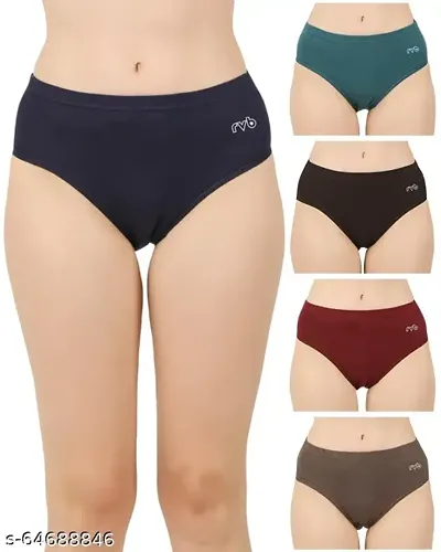 Womens Panty RVB Fashions (Pack of 5)