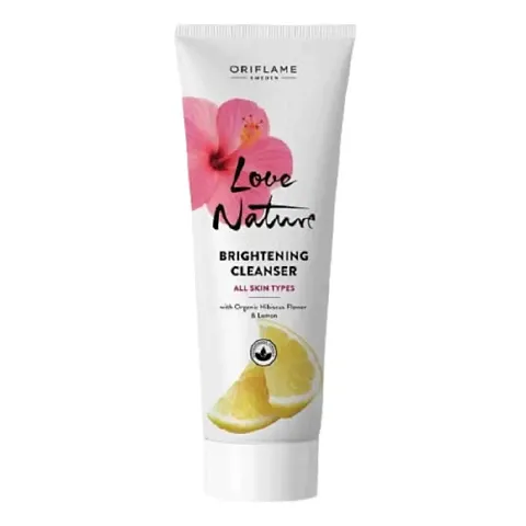 Oriflame Love Nature Face Wash, Scrub Combo Pack For All Skin Types