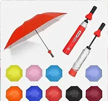 Stylish Windproof Double Layer Canopy with UV Protection Umbrella (Assorted color-Pack of 1)-thumb1