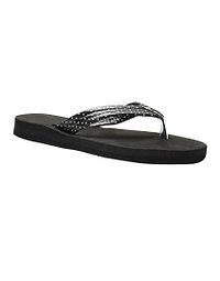 Stylish Flip Flops Black-thumb1