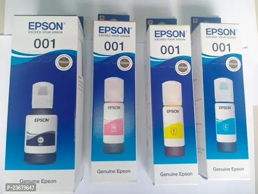 EPSON 001 ink black and color bottle-thumb0