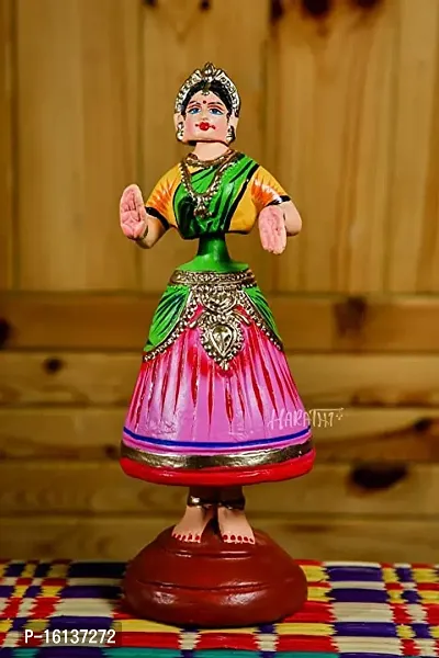 Lady Dancing Doll For Home Decor Multi Color