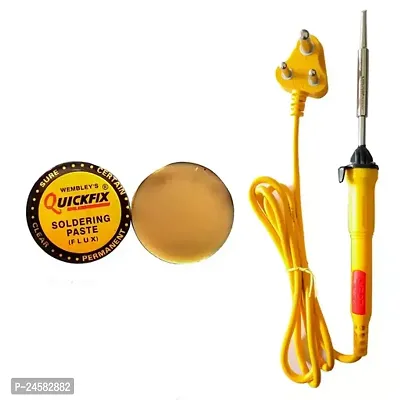 Vincentvolt Made In India Combo Of 2 In One Soldering Iron With Paste-thumb0