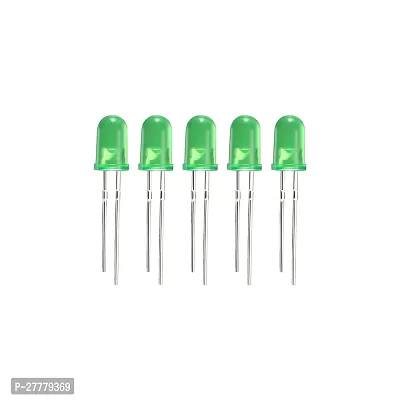 Vincentvolt 5mm Green Color LED lights pack of 5 pieces-thumb0