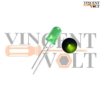 Vincentvolt 5mm Green Color LED lights pack of 5 pieces-thumb3