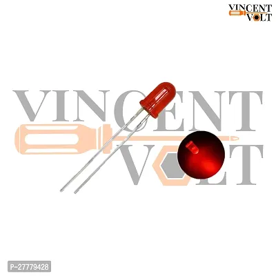 Vincentvolt 5mm Red Color LED lights pack of 5 pieces-thumb3