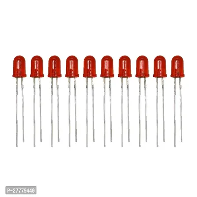 Vincentvolt 5mm Red Color LED lights pack of 10 pieces-thumb0