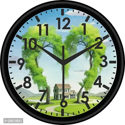 Designer Black plastic Analog wall clock-thumb0