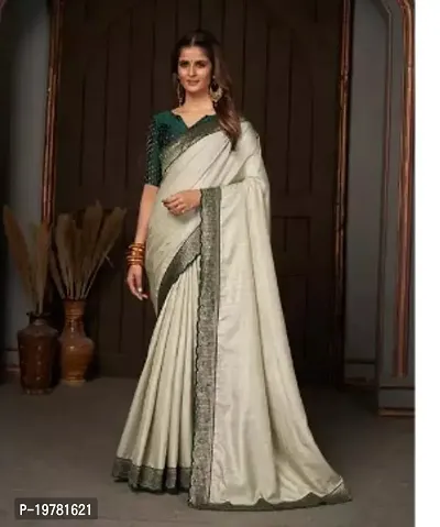 Stylish Art Silk Saree With Blouse Piece For Women