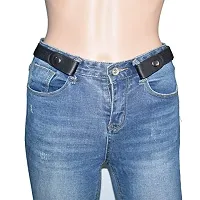 HORBAC Women  Men No-Buckle Belt | Invisible Stretch Belt | Buckle-Free Elastic Belt for Jeans Pants and Dress-thumb1