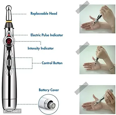 HORBAC 3-in-1 Electronic Acupuncture Pen, Meridian Energy Pen for Pain Relief Therapy, Electric Meridians Acupuncture Machine, 1 x AA Battery Needed (Not Included)-thumb3