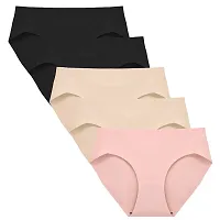 Horbac Pack of 3 Women Cotton Hipster Multicolor Panty-thumb3