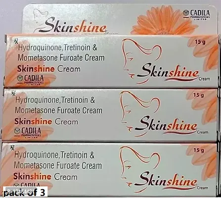 SKINSHINE CREAM PACK OF 3 SKIN CARE  WHITENING CREAM,SkinShine Tretment Night Used Cream Pack Of Skinshine skin treatment and brighting cream 3,