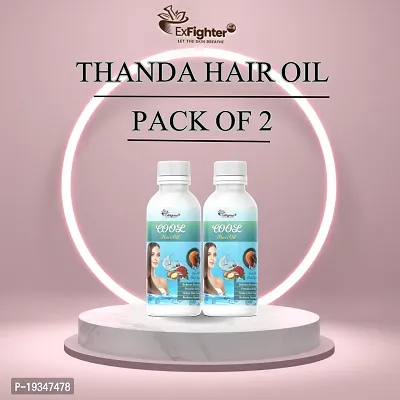 Ayurvedic Thanda Tel/Cool Oil (200ml) Pack of 2