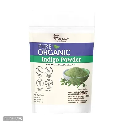 Ex Fighter Pure Indigo Powder For Hair 100g-thumb0