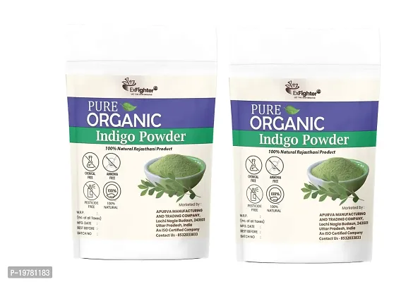 Pure Indigo Powder For Hair (100gm*2) pack of 2