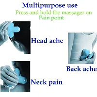 Mini Portable Vibratory Body Massager with cord or cordless (battery not included) for body pain and relaxation-thumb1