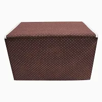 Muren Toy Organizer Storage box for kid with Top Lid, Foldable Toys organiser, Non-Woven Multi-Utility Organizer(Dark Brown,Set of 1)-thumb2