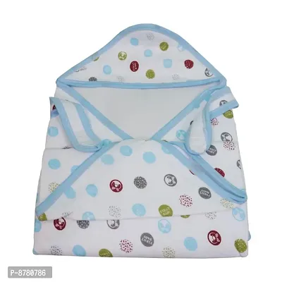 New Cotton Multicolour Baby Wrapper Sheet Blanket for 1-9 Months Kids/Kid/boy/Boys/Girl/Girls/Infant/Infants/Toddler/Toddlers/New Born to Keep Warmer and Comfortable-thumb0