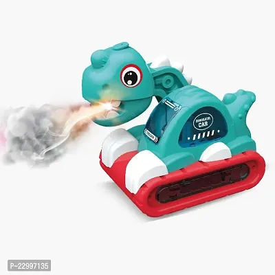 Dinosaur With Light And Sound Battery Operated Walking With Water Spray Dinosaur Music Lighting Engineering Electric Vehicle For All Generation