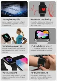 T500 New Bluetooth Smartwatch Touch Screen Smart Fitness Band Watch with Heart Rate Activity Tracker Waterproof Body Men  Woman-thumb4