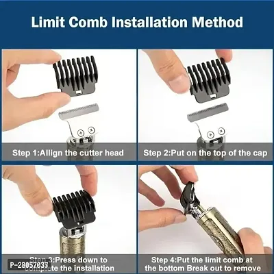 Vintage T9 professional clipper Trimmer for men Trimmer 120 min Runtime Trimmer 120 min Runtime 4 Length Settings-thumb3