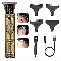 Trimmer Maxtop MP-98  Professional Golden Metal Body Trimmer kit K42 Trimmer 120 min Runtime 4 Length Settings  (Gold)-thumb3