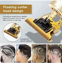 Vintage T9 professional clipper Trimmer for men Waterproof Metal Hair Cutting Machine-thumb1