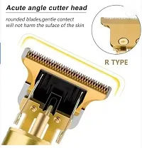 Vintage T9 professional clipper Trimmer for men Trimmer 120 min Runtime Trimmer 120 min Runtime 4 Length Settings  (Gold) traditional-thumb3