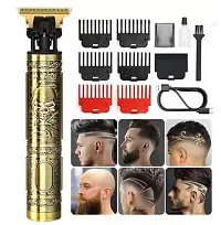 Vintage T9 Hair Trimmer Series Fully Waterproof Trimmer Golden Trimmer Fully Waterproof Trimmer 120 min Runtime-thumb2