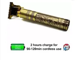 Vintage T9 Hair Trimmer Series Fully Waterproof Trimmer Golden Trimmer Fully Waterproof Trimmer 120 min Runtime-thumb3