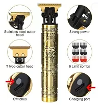 Vintage T9 Hair Trimmer Series Fully Waterproof Trimmer Golden Trimmer Fully Waterproof Trimmer 120 min Runtime-thumb4