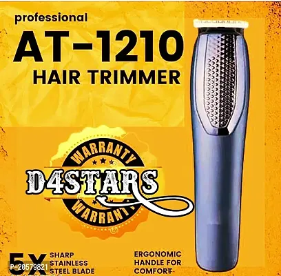 D4STARS Premium Qualit Hair Trimmer Machine At-1210  || 60 min Runtime