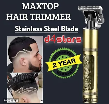 D4STARS Maxtop Buddha T-Blade Professional Hair Trimmer-Rechargeable Cordless Electric Hair Clippers Trimmer For Men-thumb0