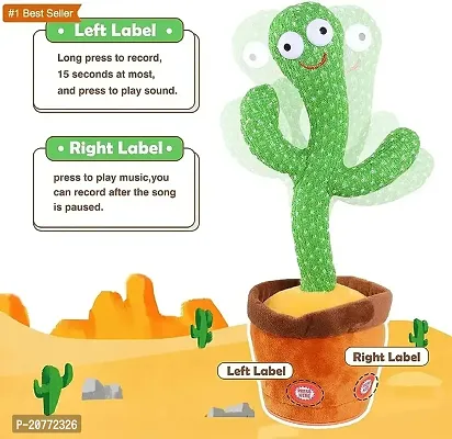 D4STARSoys Talking Cactus for Kids Dancing Cactus Toys Can Sing Wriggle  Singing Recording Repeat What You Say Funny Education Toys Playing Home Decor Items for Kids-thumb2