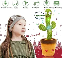 D4STARSoys Talking Cactus for Kids Dancing Cactus Toys Can Sing Wriggle  Singing Recording Repeat What You Say Funny Education Toys Playing Home Decor Items for Kids-thumb2