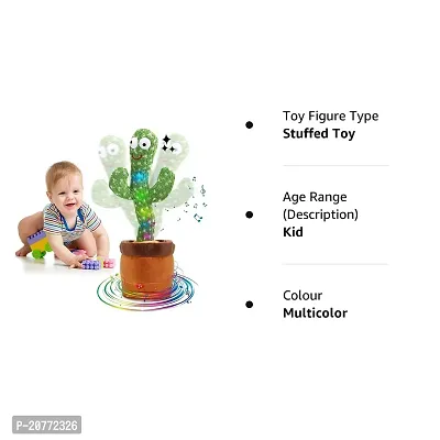 D4STARSoys Talking Cactus for Kids Dancing Cactus Toys Can Sing Wriggle  Singing Recording Repeat What You Say Funny Education Toys Playing Home Decor Items for Kids-thumb0