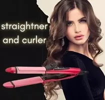 D4STARS   2 in 1 Hair Straightener Curler | Professional Straightener with Ceramic Plate-thumb4